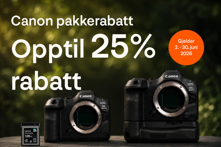 Canon pakkerabatt